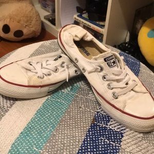 white converse shoreline